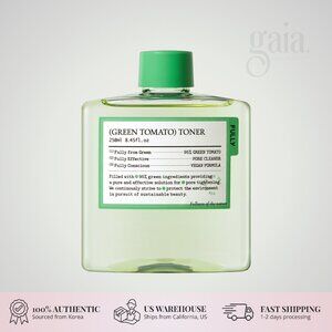 Green Tomato Toner 250ml – Brightening & Pore Refining Korean Skincare